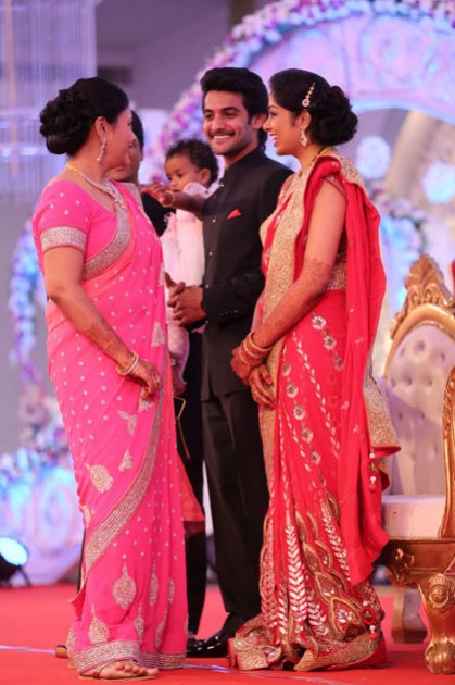 Hero-Aadi-Wedding-Reception-Photos